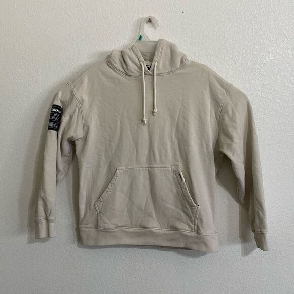 LEGENDS Oversized Beige Hoodie Size S - Picture 1 of 8